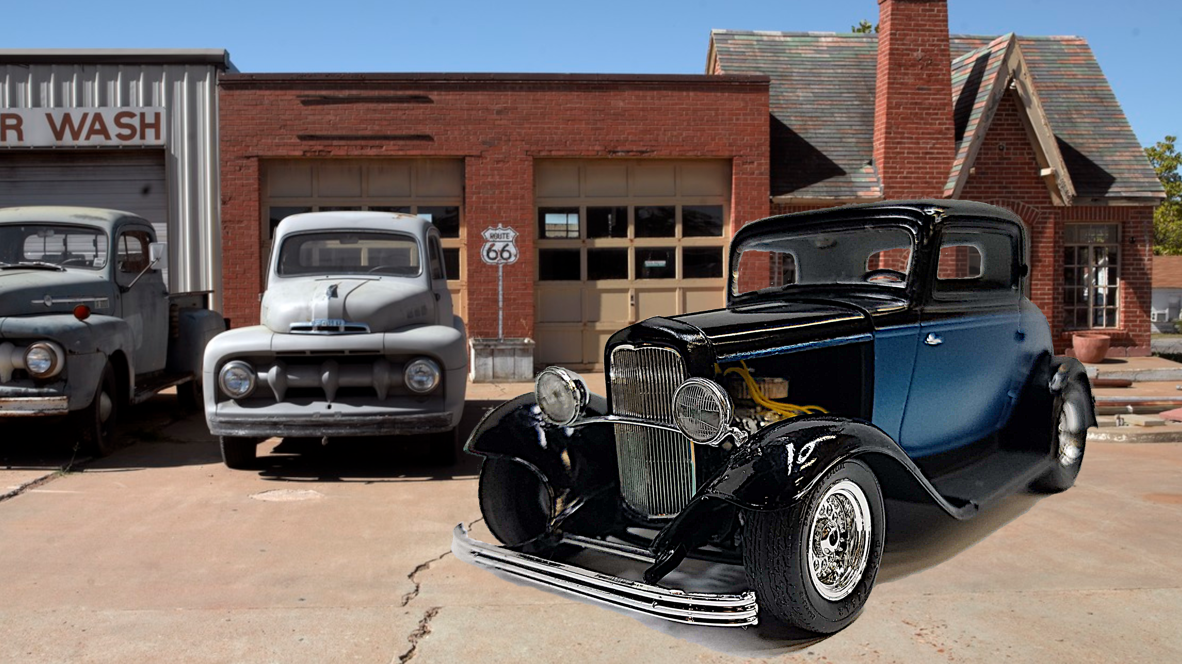 32 Ford 3-Window Coupe