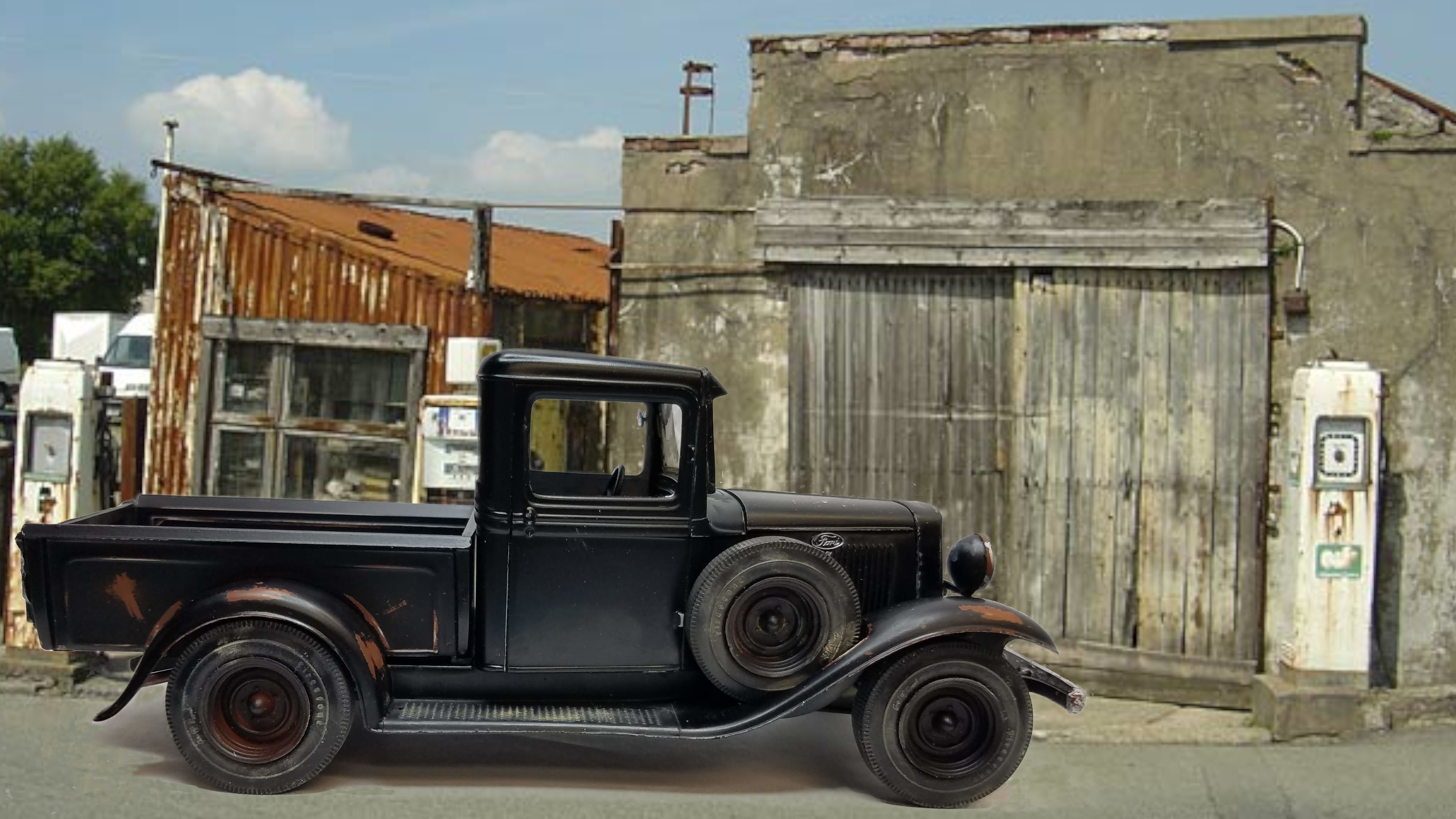 Building and weathering the 1934 Ford Pickup