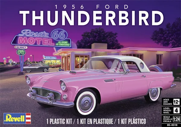 1956 Ford Thunderbird Box Art